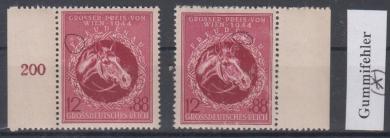 901 - Deutsches Reich Nr. 901 I + II 