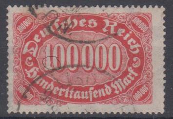 257 - Deutsches Reich Infla Nr. 257 III 