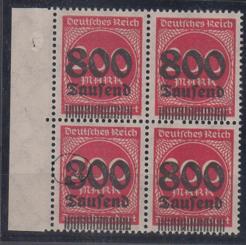 303 - Deutsches Reich Infla Nr. 303 A III 