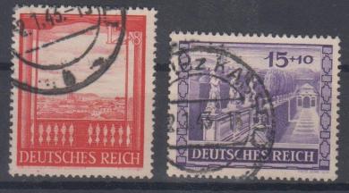 804 - Deutsches Reich Nr. 804 + 805 