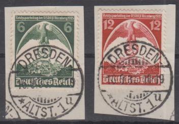 586 - Deutsches Reich Nr. 586 + 587 