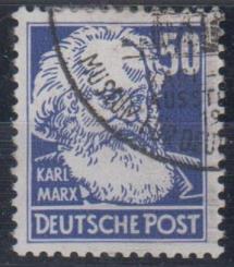 337 - DDR Köpfe 2 Nr. 337 v WZ 2XI 