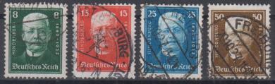 403 - Deutsches Reich Nothilfe Nr. 403 - 406 