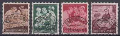 869 - Deutsches Reich Nr. 869 - 872 