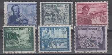 888 - Deutsches Reich Nr. 888 - 893 
