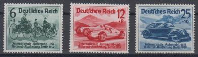 686 - Deutsches Reich IAA Nr. 686 - 688 