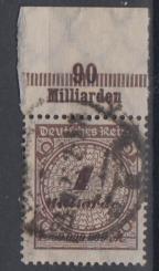 325 - Deutsches Reich Infla Nr. 325 A a P OR B 