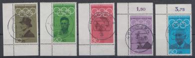 561 - Bund Nr. 561 - 565 Ecken 