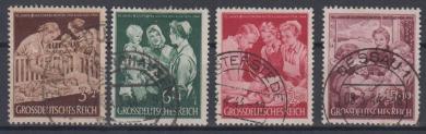 869 - Deutsches Reich Nr. 869 - 872 