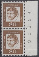 0359 - Bund Bedeutende Deutsche Nr. 359 y Bogenzähler 