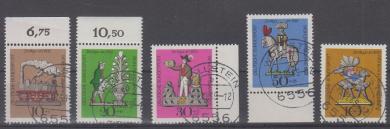 604 - Bund Nr. 604 - 607 + 610 