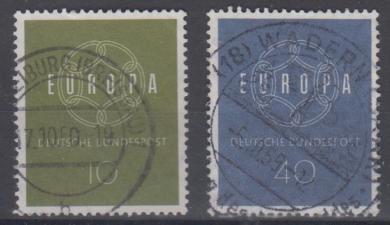 320 - Bund Europa 59 Nr. 320 + 321 