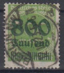 304 - Deutsches Reich Infla Nr. 304 