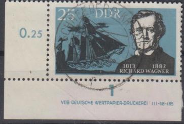 0955 - DDR Nr. 255 Teil-DV 