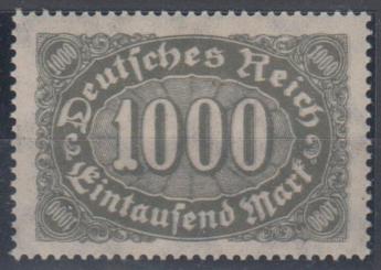 252 - Deutsches Reich Infla Nr. 252 DD 