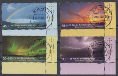 2707 - Bund Wohlfahrt 2009 Nr. 2707 - 2710 