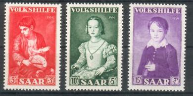 354 - Saar Nr. 354 - 356 