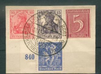 101 - W12 mit Sonderstempel 