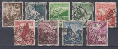 675 - Deutsches Reich WHW Nr. 675 - 683 