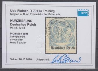 134 - Deutsches Reich Infla Nr. 134 II 