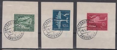 866 - Deutsches Reich Nr. 866 - 868 