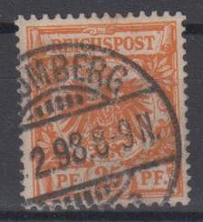 49 - Deutsches Reich Krone / Adler Nr. 49 b 