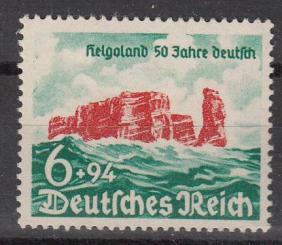 750 - Deutsches Reich Helgoland Nr. 750 