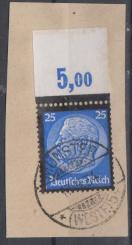 553 - Deutsches Reich Hindenburg Trauer Nr. 553 P OR 