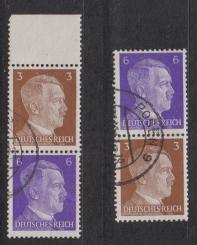 782 - Deutsches Reich W 149 + W 151 