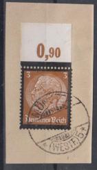 548 - Deutsches Reich Hindenburg Trauer Nr. 548 P OR 