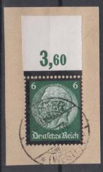 550 - Deutsches Reich Hindenburg Trauer Nr. 550 P OR 