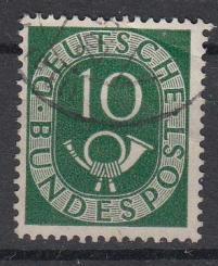 0128 - Bund Posthorn Nr. 128 II 