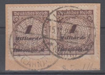 325 - Deutsches Reich Infla Nr. 325 B 