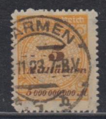 327 - Deutsches Reich Infla nr. 327 B 