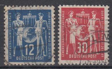 243 - DDR Nr. 243 + 244 