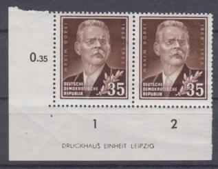 354 - DDR Nr. 354 DZ 