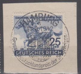 814 - Deutsches Reich Blaues Band  Nr. 814 