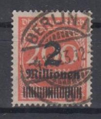 309 - Deutsches Reich Infla Nr. 309 A Wb 