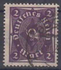 224 - Deutsches Reich Infla Nr. 224 aa 
