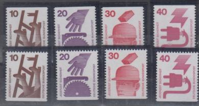 0695 - Bund Unfallverhütung Nr. 695 C/D - 699 C/D 