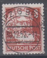328 - DDR Köpfe 2 Nr. 328 z WZ 2XI 