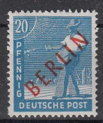 026 - Berlin Rotaufdruck Nr. 26 