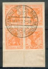 141 - 2x K1 mit Sonderstempel 