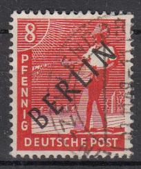 003 - Berlin Schwarzaufdruck Nr. 3 