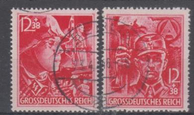 909 - Deutsches Reich Nr. 909 + 910 