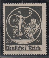 138 - Deutsches Reich Infla Nr. 138 XVII 