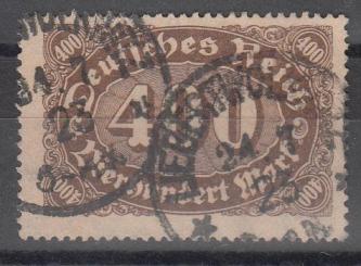 222 - Deutsches Reich Infla Nr. 222 a 