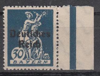 123 - Deutsches Reich Infla Nr. 123 I 