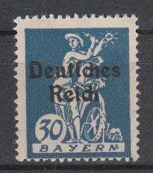 123 - Deutsches Reich Infla Nr. 123 I 