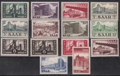 319 - Saar Nr. 319 - 337 